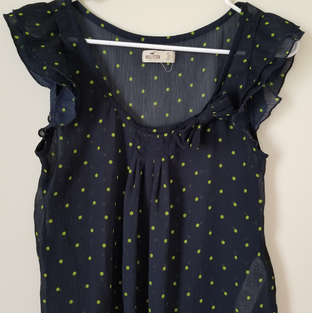 Hollister Sheer Size Small Shirt